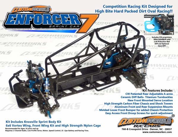 ENFORCER 7 GEARBOX KIT – Custom Works RC